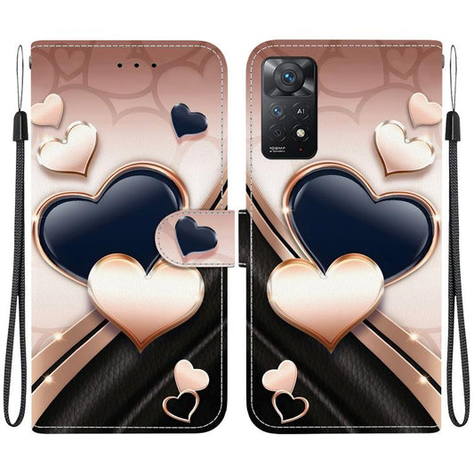 Crystal Texture Colored Drawing Leather Phone Case, For Redmi A1 / Redmi A2, For Redmi Note 12 Pro+ Global  