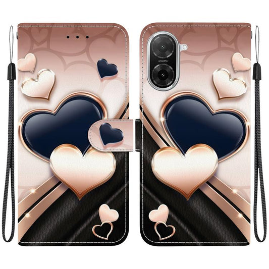 Crystal Texture Colored Drawing Leather Phone Case, For Redmi Note 14S 4G, For Redmi K80 / K80 Pro / Xiaomi Poco F7 Pro  