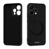 ABEEL Skin-friendly Feel Magnetic Liquid Silicone Phone Case with Holder, For OPPO Reno15 5G Global, For OPPO Find X9, For OPPO Find X9 Pro  