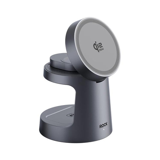 ROCK W56 3-in-1 Magnetic Wireless Charger with Qi2.2 25W, W56  