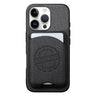 Twill Texture Vegan Leather Magnetic Phone Cover with Detachable Card Holder, For iPhone 16 Pro, For iPhone 16 Plus, For iPhone 16  