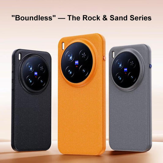 Boundless Series Rock Sand Magnetic Phone Case, For vivo X300 Pro, For vivo X300  