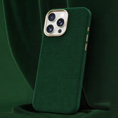 Ottilan Series Full Coverage Magnetic Microfiber Leather PC Phone Case, For iPhone 16 Pro Max, For iPhone 16 Pro, For iPhone 16 Plus  