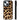 Stars Leopard Series Pattern Mirror Phone Case, For iPhone 15 Plus, For iPhone 15  