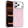 Gold Armor PC Thin Circle MagSafe Shockproof Phone Case, For iPhone 17e /16e, For iPhone 17 Pro  