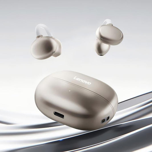Lenovo EA419 Open Ear Clip-On True Wireless Bluetooth Earphone  Gold