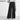 High-Waisted Wide-Leg Women Pants  XL / Black