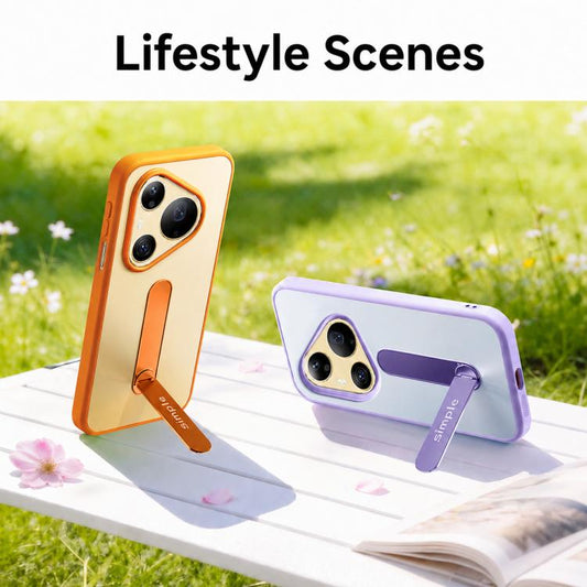 Contrast Color 360 Degree Rotation Holder Magnetic Phone Case, For Huawei Pura 90 Pro Max 5G, For Huawei Pura 90 Pro 5G, For Huawei Mate 80 Pro Max, For Huawei Mate 80 / Mate 80 Pro, For Huawei Mate 70 RS Ultimate, For Huawei Mate 70 Pro  