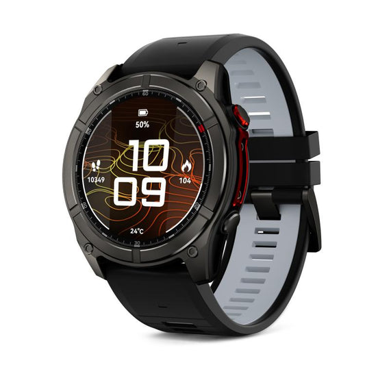 F8 Pro 1.43 inch AMOLED Screen Smart Watch Support Health Monitoring, Multi-Sport Modes  Black