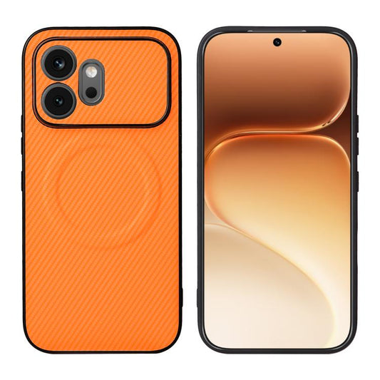 Precise Cutout Carbon Fiber Texture Vegan Leather Phone Case, For Honor 600 Global, For Honor 600 Lite Global, For Honor X6d / Play 60A, For Honor X8d 4G, For Honor X6c 4G / Play9C, For Honor X70i  