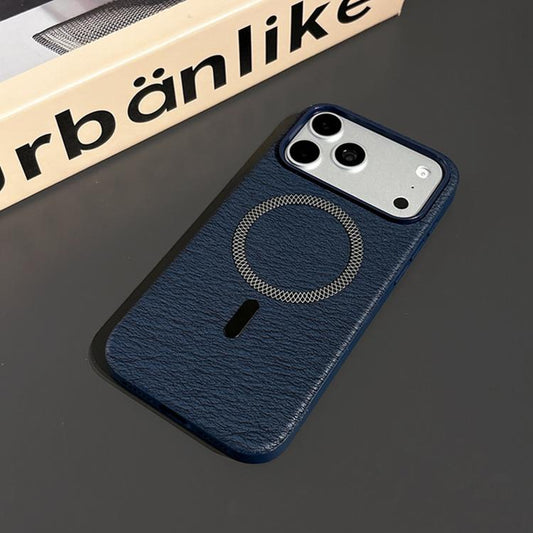 Acrylic Hybrid TPU Rhombus Texture Magnetic Phone Case, For iPhone 14 Pro Max  
