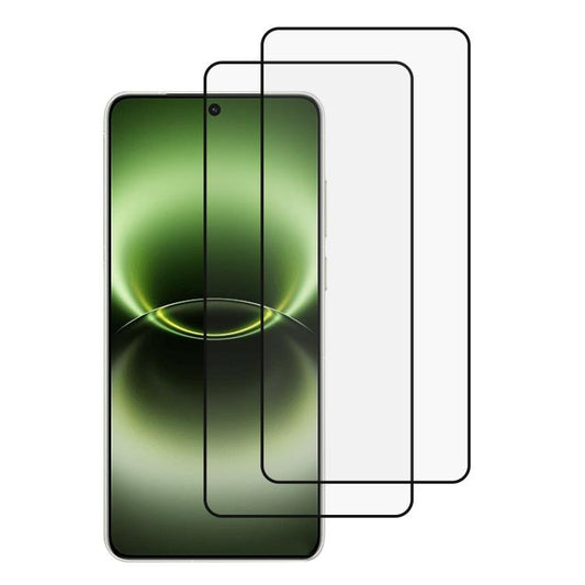XDcase 2 PCS/Pack Silk-Printed HD Tempered Glass Film Support Fingerprint Unlock, For vivo X300s, For vivo X300 UItra  