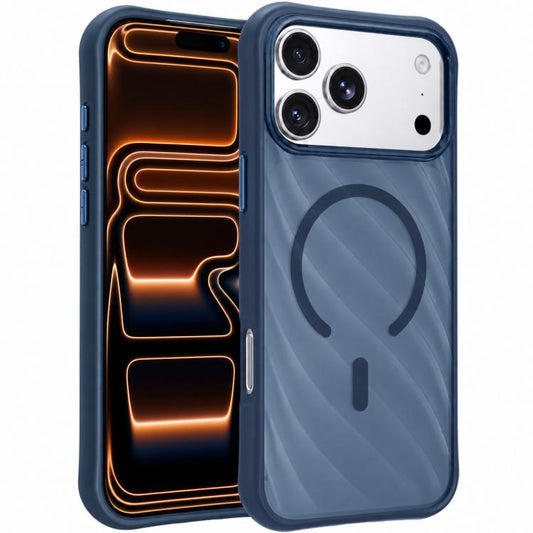Colorful Skin-Feel Semi-Transparent Frosted Magnetic Phone Case, For iPhone 18 Pro / 17 Pro, For iPhone 18 Pro Max / 17 Pro Max, For iPhone 17  