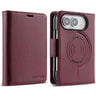Forwenw F10 Dual-side Buckle Magnetic Vegan Leather Phone Case, For iPhone Duo  