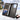 Patchwork Strong Magnetic External Card Slot Vegan Leather Phone Case, For iPhone 18 / 17, For iPhone 18 Pro / 17 Pro, For iPhone 18 Pro Max / 17 Pro Max, For iPhone 17e / 16e  