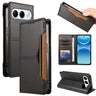 Patchwork Strong Magnetic External Card Slot Vegan Leather Phone Case, For OPPO A7 Pro 5G, For OPPO Find X10 E / X9, For OPPO Find X10 5G, For OPPO Find X10 Pro Max 5G  