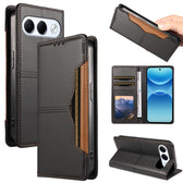 Patchwork Strong Magnetic External Card Slot Vegan Leather Phone Case, For OPPO A7 Pro 5G, For OPPO Find X10 E / X9, For OPPO Find X10 5G, For OPPO Find X10 Pro Max 5G  