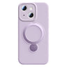 Liquid Silicone 360 Rotating Holder Magnetic Phone Case, For iPhone 15, For iPhone 14  
