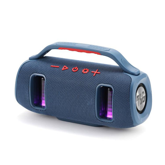 T&G TG-694 Portable Fabric Active Speaker RGB Light Waterproof Bluetooth Speaker  
