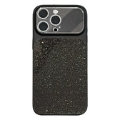 Electroplated Glitter Mirror Large Windows Phone Case, For iPhone 16 Pro Max, For iPhone 16 Pro, For iPhone 16 Plus  