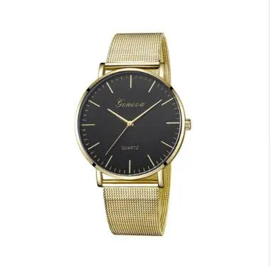Fashion Casual Watches Womens Men GENEVA Womens Classic Quartz watches 