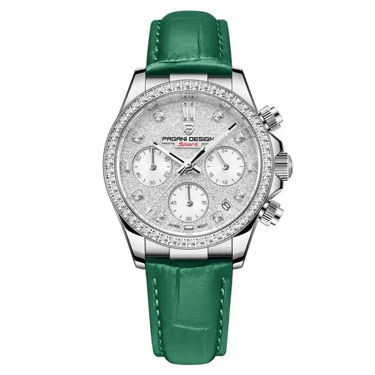 Fashion Diamond Calendar Luminous Fine Steel Women's Watch Utrano