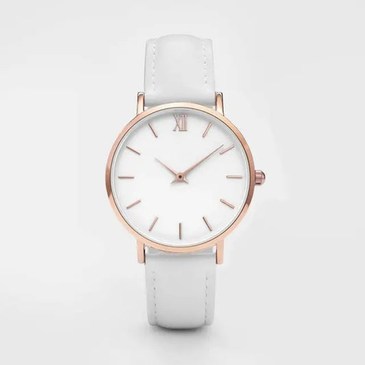 Fashion Women Watches Leather Quartz Watch for Ladies Clocks 