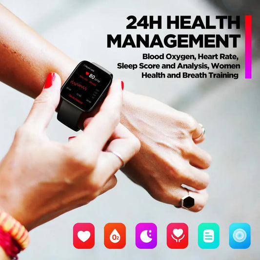 GPS Sports Smart Watch In The Display  