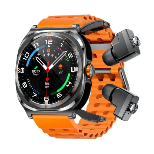 GT98 1.53 inch 2 in 1 Bluetooth Headphone IP67 Waterproof Smart Watch Supports Blood Oxygen Monitoring Utrano