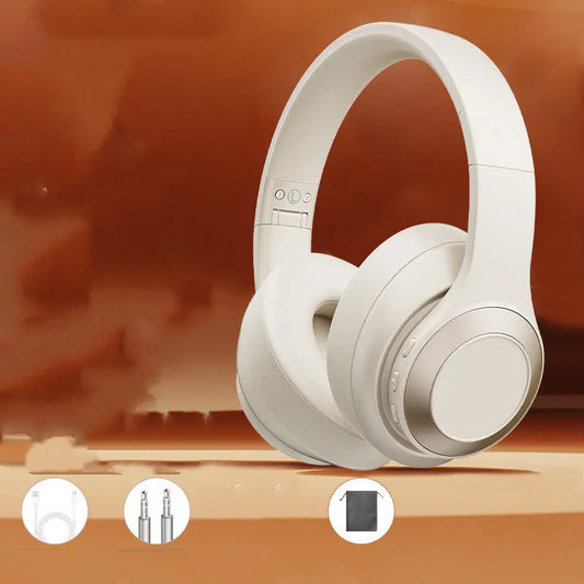 Headset Bluetooth Headset With Microphone Noise Cancellation - ExperiencMusic