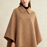 Long Woolen Cape Coat That Flatters Your Figure And Creates A Slimming Elegant Look  