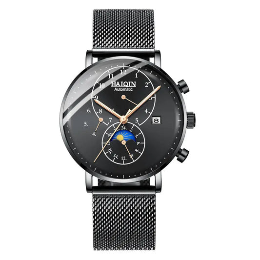 Men's Automatic Waterproof Large Dial Mechanical Watch  