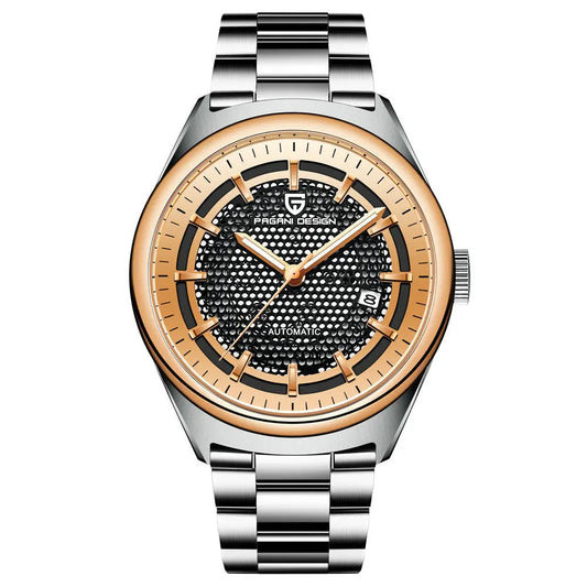 Men's Mechanical Steel Band Watch - UTrano
