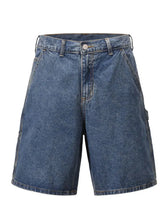 Men's Washed Denim Bermuda Shorts  