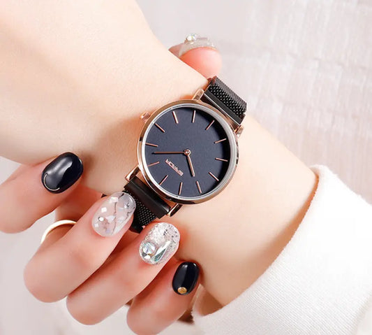 Mesh belt watch  