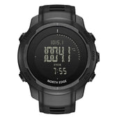 NORTH EDGE VERTICO Carbon Fiber Outdoor Sports Multifunctional Electronic Watch  VERTICO / Black