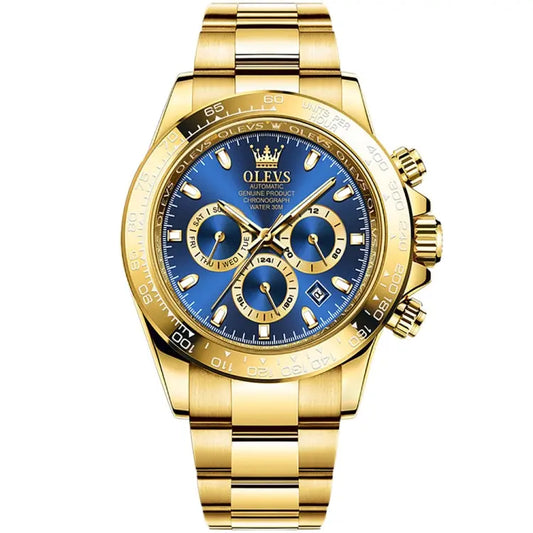 OLEVS 6638 Men Multifunctional Luminous Waterproof Mechanical Watch - UTrano