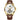 OLEVS 6650 Men Multifunctional Waterproof Hollow Leather Strap Mechanical Watch - UTrano