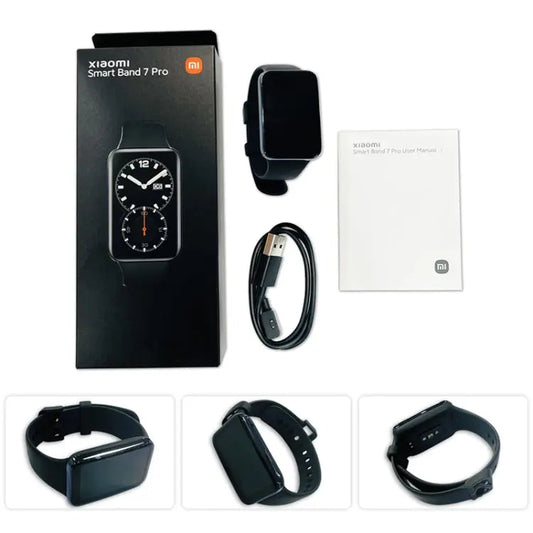 Original Xiaomi Smart Band 7 Pro Global, 1.64 inch AMOLED Screen, Support Heart Rate / Blood Oxygen / Stress / Sleep Monitoring - UTrano