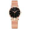 Personality Bowknot Fashion Digital Sunflower Watch Women  
