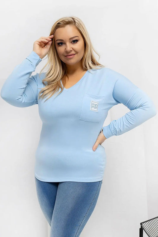  Plus size blouse model 223936 Relevance 