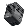 ROCK T62 35.5W Global Travel Multifunctional Plug PD Charger Power Adapter, T62 Utrano