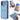 Retro Magsafe Cross Leather Ring Holder Card Bag Phone Case, For iPhone 11, For iPhone 11 Pro, For iPhone X / XS  For iPhone X / XS / Blue