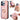 Retro Magsafe Cross Leather Ring Holder Card Bag Phone Case, For iPhone 15 Pro max, For iPhone 15 Pro, For iPhone 15 Plus  For iPhone 15 Pro max / Pink