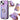 Retro Magsafe Cross Leather Ring Holder Card Bag Phone Case, For iPhone 15, For iPhone 14 Plus, For iPhone 14  For iPhone 15 / Purple