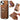 Retro Magsafe Cross Leather Ring Holder Card Bag Phone Case, For iPhone 15, For iPhone 14 Plus, For iPhone 14  For iPhone 15 / Brown