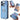Retro Magsafe Cross Leather Ring Holder Card Bag Phone Case, For iPhone 16 Pro, For iPhone 16 Plus, For iPhone 16  For iPhone 16 Pro / Blue