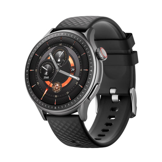 Round Screen Smartwatch, 1.43in HD 3ATM Waterproof sport watches Health Monitoring fitness tracker Utrano