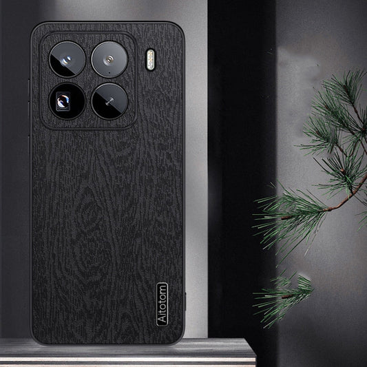 Tree Bark Leather Shockproof Phone Case, For Xiaomi 15 Pro, For Xiaomi 15, For Xiaomi Redmi Note 14 5G, For Xiaomi Redmi Note 14 Pro 5G, For Xiaomi Redmi 14C 4G, For Xiaomi Redmi 13 4G, For Xiaomi Redmi Note 13R, For Xiaomi Redmi Turbo 3  
