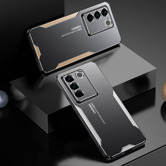 Blade Series TPU Hybrid Metal Phone Case, For vivo S16, For vivo Y35  5G, For vivo T2x, For vivo S15, For vivo S15e, For vivo iQOO9  